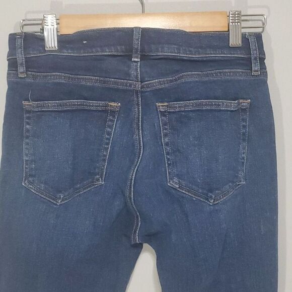 Loft Outlet jeans womens size 0 blue skinny 28" inseam - Picture 5 of 12